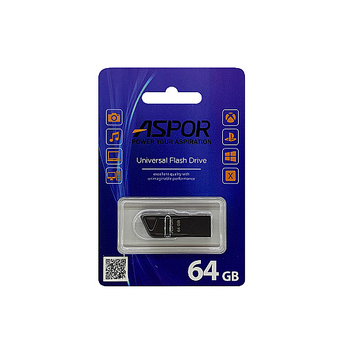 USB Flash Aspor AR114 64GB - графітовий