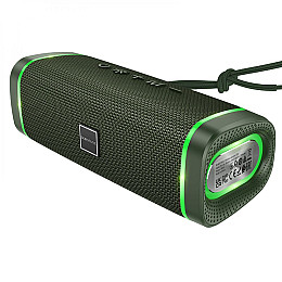 Портативна блютуз колонка Borofone BR32 Strong Bass AUX SD-карта Bluetooth V5.3 USB FM-Радіо Зелений
