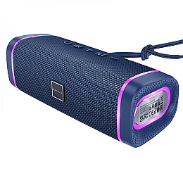 Портативна блютуз колонка Borofone BR32 Strong Bass AUX SD-карта Bluetooth V5.3 USB FM-радіо Синій