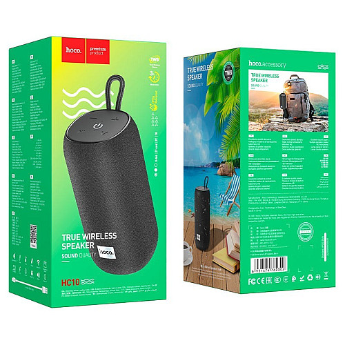 Портативная беспроводная колонка Hoco HC10 Sonar T v5.0 Черный
