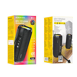 Портативна бездротова колонка Borofone BR21 10Вт Bluetooth V5.1 Чорний