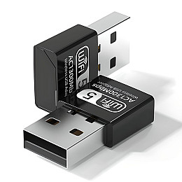 Скоростной сетевой USB WiFi адаптер Addap UWA-06 2.4 ГГц + 5 ГГц 1300 Мбит/с