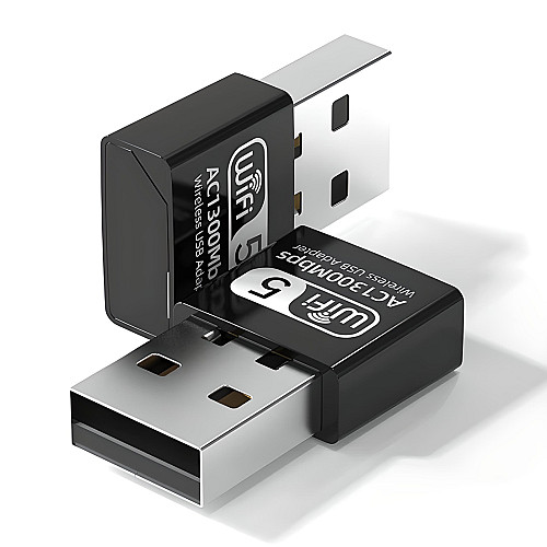 Скоростний мережевий USB WiFi адаптер Addap UWA-06 2.4 ГГц + 5 ГГц 1300 Мбіт/с