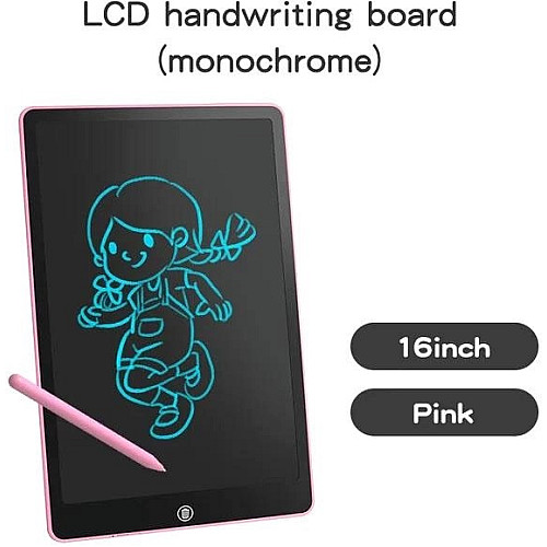 Планшет графічний Psheko Writing Tablet 16" Рожевий (050643)