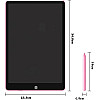 Планшет графічний Psheko Writing Tablet 16" Рожевий (050643)