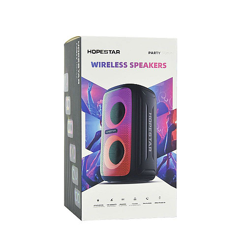 Портативная беспроводная колонка Hopestar Party 110 mini 16 Вт Синий