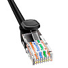 Сетевой кабель RJ45 Baseus CAT5 B00133206111-06 RJ45 круглый 8 м Black