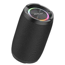Портативная беспроводная колонка ZeaLot S49 IP67 Bluetooth V5.0 Black