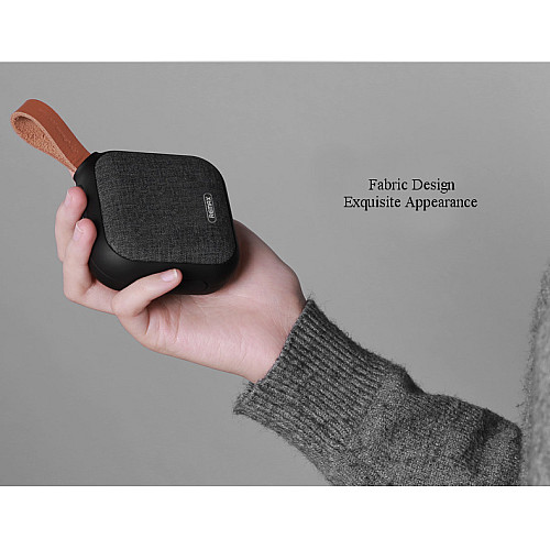 Портативная беспроводная акустика Remax RB-M15 IPX5 Bluetooth V4.1 3W 500mAh Black