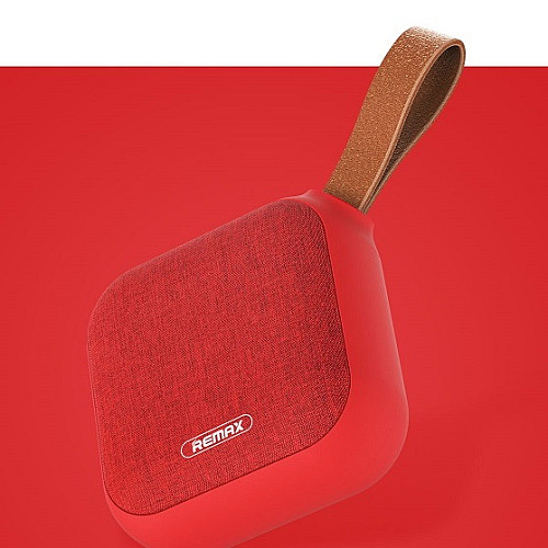 Портативная беспроводная акустика Remax RB-M15 IPX5 Bluetooth V4.1 3W 500mAh Red