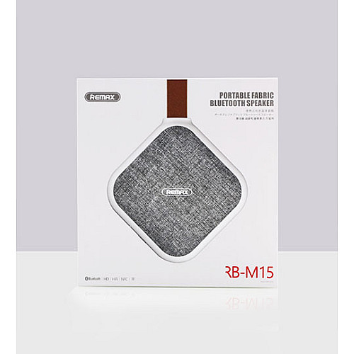 Портативная беспроводная акустика Remax RB-M15 IPX5 Bluetooth V4.1 3W 500mAh White