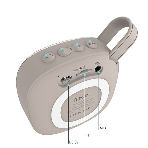 Портативна бездротова акустика Recci RBS-L1 Funwind 3 Вт Micro-USB 3.5 мм jack Зелена