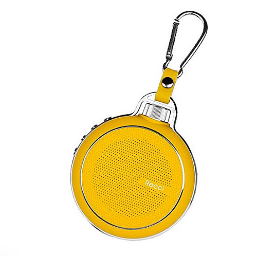 Портативна бездротова акустика Recci RBS-D1 Travel Bluetooth V4.0 3Вт Жовта
