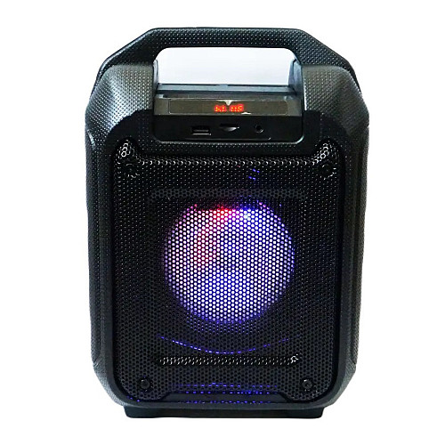 Портативна Bluetooth колонка RIAS B31 чемодан з караоке Black (4_00164)