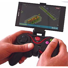 Бездротовий геймпад для смартфонів RIAS V8 Bluetooth Black (4_00336)