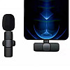 Беспроводной петличный микрофон RIAS K8 Type-C Lightning Black (3_04141)