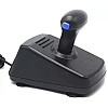 Проводной игровой руль RIAS Steering Wheel 4в1 с педалями и коробкой передач Black-Blue (3_04451)