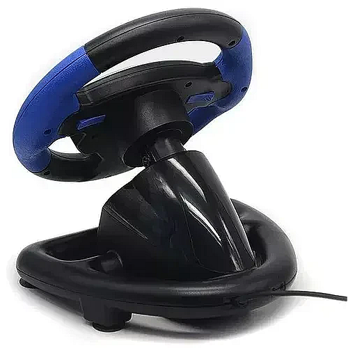 Ігровий вібраційний гоночний кермо з ручкою та педалями 4 в 1 OPT-TOP PS3/PS2 (2065245522)