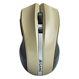 Бездротова оптична мишка Jeqang JW-213 800-1600DPI 2.4ГГц Сіра