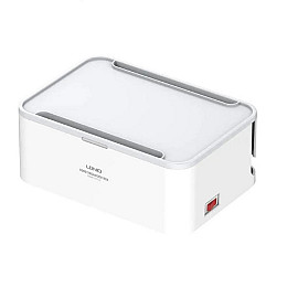 Удлинитель 2 м LDNIO Management SN5310 на 5 розеток + 3 USB + QC Білий