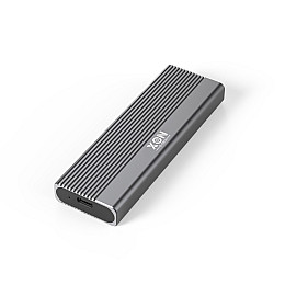 Внешний карман XON MemoryCase для M.2 NVMe (PCIe) / NGFF (SATA) USB 3.1 Type-C Серый (XSC1C13NN1MG 6242)