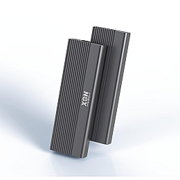 Внешний карман XON MemoryCase для M.2 NVMe (PCIe) / NGFF (SATA) USB 3.1 Type-C Серый (XSC1C13NN1MG 6242)