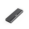 Внешний карман XON MemoryCase для M.2 NVMe (PCIe) / NGFF (SATA) USB 3.1 Type-C Серый (XSC1C13NN1MG 6242)