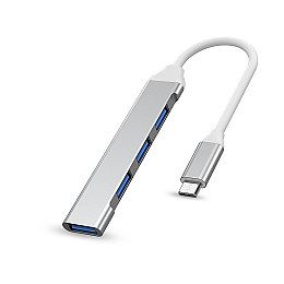 Адаптер Переходник GT Type-C 3.1 на USB 3.0 для MacBook iMac Bodasan Gray (W050722)