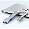 Адаптер Переходник GT Type-C 3.1 на USB 3.0 для MacBook iMac Bodasan Gray (W050722)