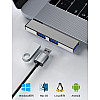 Адаптер Переходник GT Type-C 3.1 на USB 3.0 для MacBook iMac Bodasan Gray (W050726)