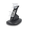 Док-станція для геймпадів RIAS RD-00-22 на два джойстики для PS4/PS4 Pro Чорна
