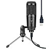 Конденсаторный микрофон Manchez U18 со штативом USB Black