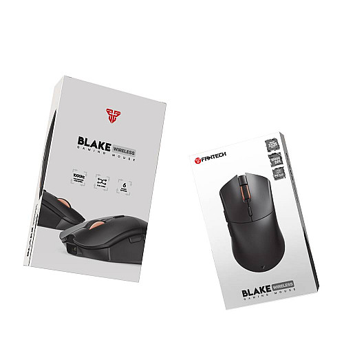 Бездротова ігрова оптична мишка Fantech WGC5 Blake 10000 DPI USB 2,4Ghz 300mAh Чорний