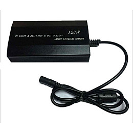 Універсальний зарядний автомобільний пристрій для ноутбука RIAS 120W 12V+220V 8в1