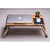 Раскладной столик для охлаждения-вентиляции ноутбука ecoWalnut 540x300x250 мм