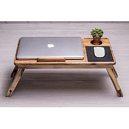 Раскладной столик для охлаждения-вентиляции ноутбука ecoWalnut 540x300x250 мм