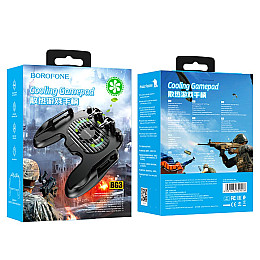 Ігровий геймпад Borofone BG3 Warrior Cooling Gamepad Чорний (25992_1763496)