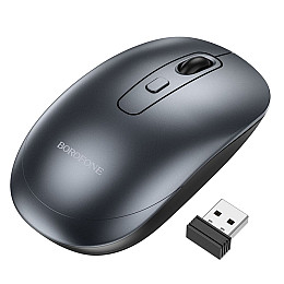 Бездротова оптична мишка Borofone BG13 USB 2.4GHz DPI 800-1600 Чорний