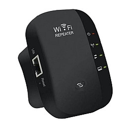 Ретранслятор репитер усилитель сигнала Wi-Fi Pix-Link LV-WR03 Black (16171-hbr)