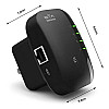 Ретранслятор репитер усилитель сигнала Wi-Fi Pix-Link LV-WR03 Black (16171-hbr)