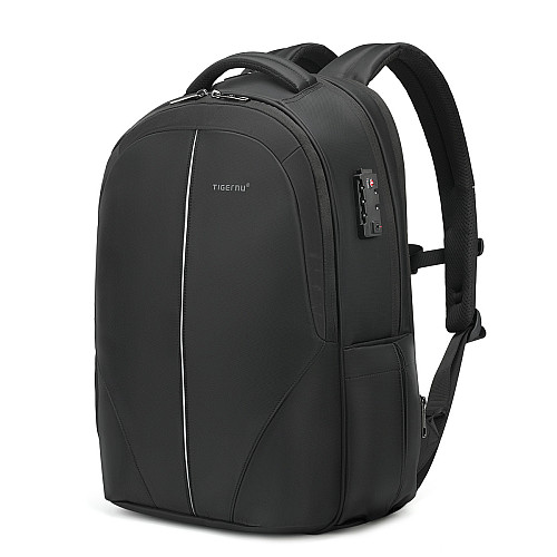 Офісний міський рюкзак антивор Tigernu T-B3105-3A 15,6" 22л Чорний (16218-hbr)