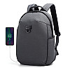 Рюкзак антивор Tigernu T-B3936 15,6" і USB 18л Темно-сірий (16223-hbr)