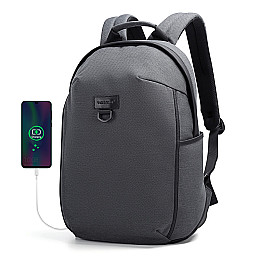 Рюкзак антивор Tigernu T-B3936 15,6" і USB 18л Темно-сірий (16223-hbr)