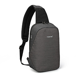 Рюкзак Tigernu T-S8061 на одне плече 7л Сірий (16236-hbr)