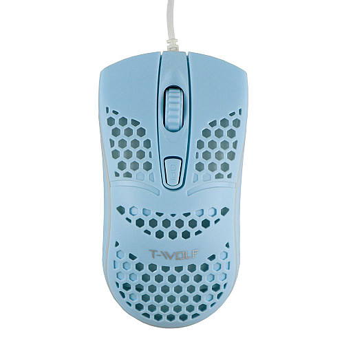 Компьютерная мышь T-Wolf V15 RGB LED 1600 DPI Blue