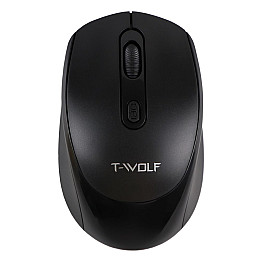 Беспроводная оптическая мышка T-Wolf Q4 2.4G Черный