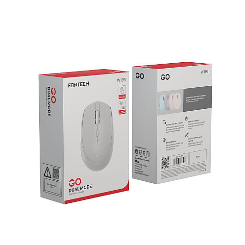 Бездротова оптична мишка Fantech W193 USB 2.4GHz Сіра