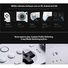 Геймпад 8BitDo Ultimate Bluetooth Білий (57248)