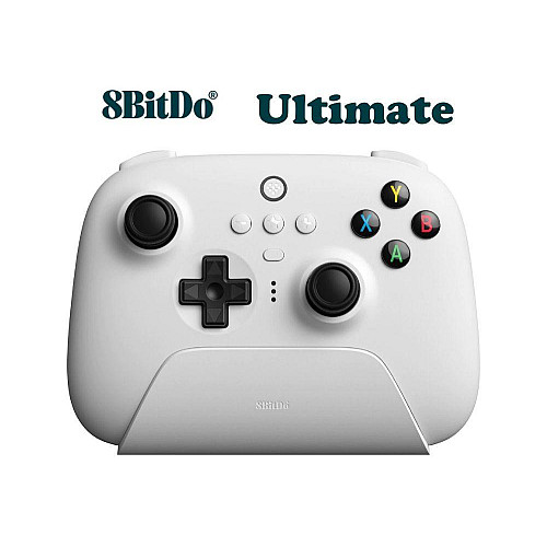Геймпад 8BitDo Ultimate C 2.4G Wireless Controller White Edition (57215)