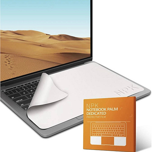 Захисна накладка Standart NPK для клавіатури ноутбука MacBook 13-14 дюймів 1 шт Бежевий